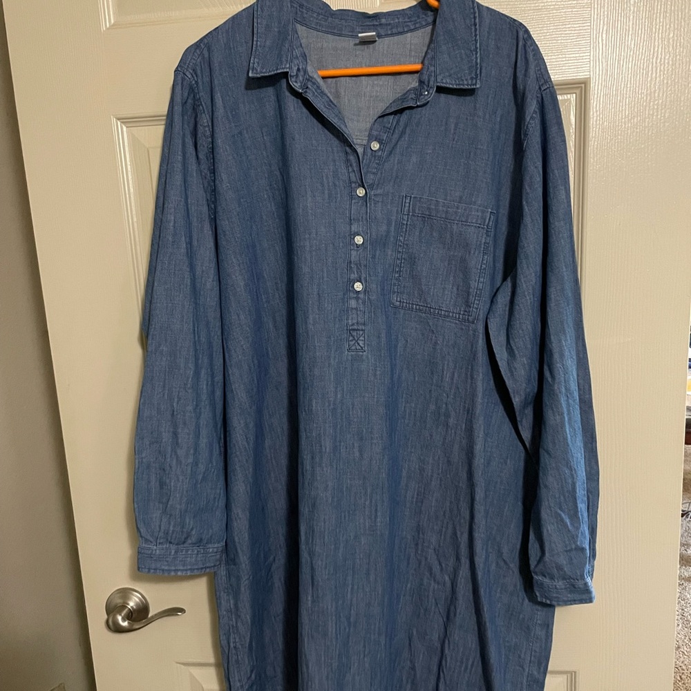 Old Navy Dark Denim Dress
